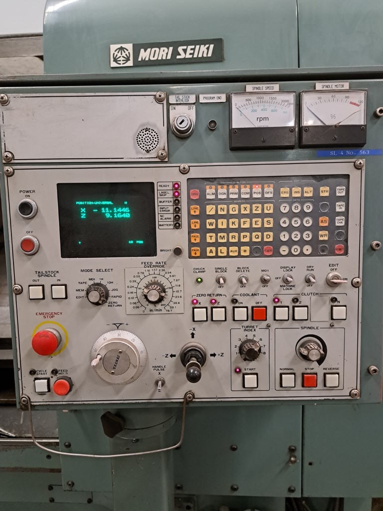 Mori-Seiki SL-4, Machine ID: 9087
